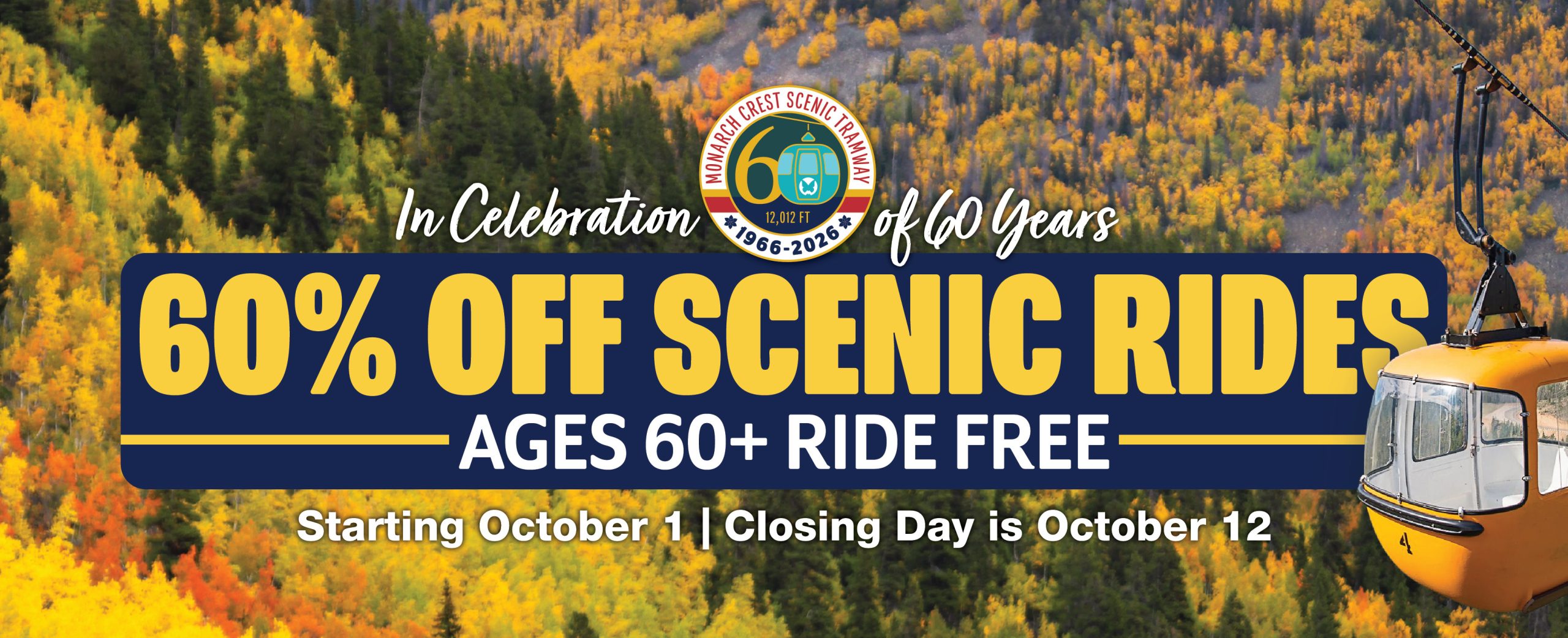 60% Off Scenic Rides