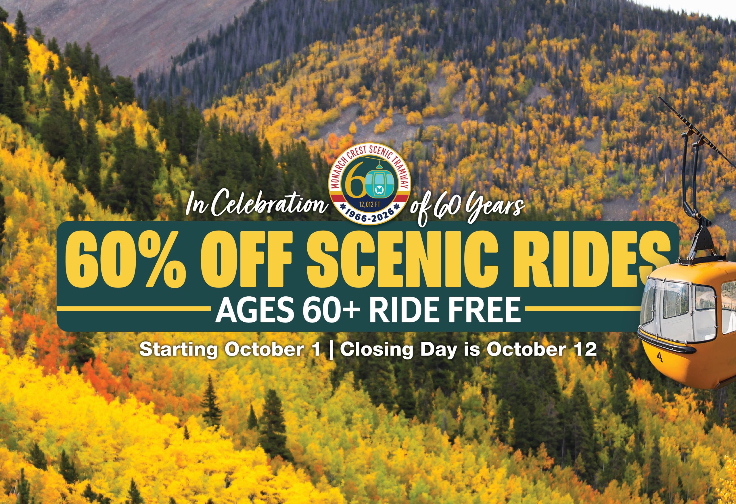 60% Off Scenic Rides